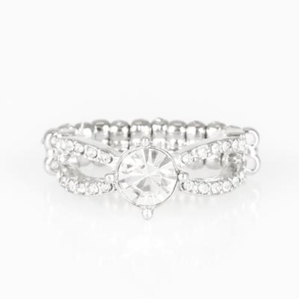 Ever Elegant - White Paparazzi Ring